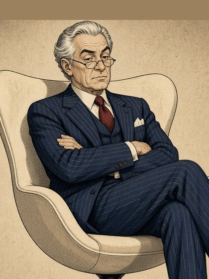 Illustrated portrait of Whit, a fictional character